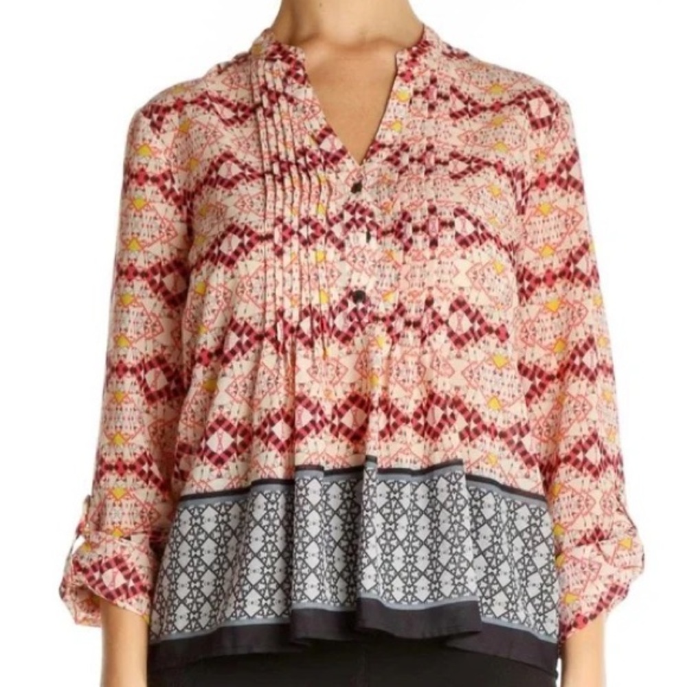 Anthropology Blouse HD in Paris Kaveri Blouse size 10